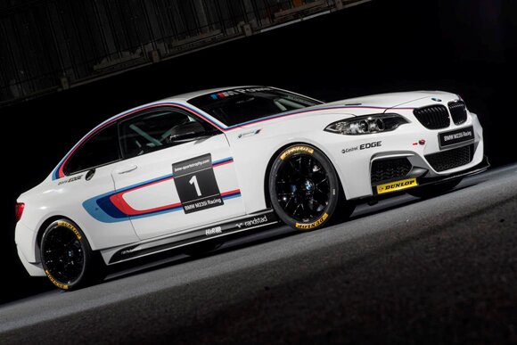 BMW M235i equipped with Dunlop for the 2014 racing season